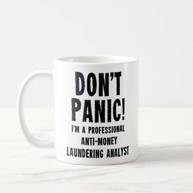 Anti-Money Laundering Analyst Coffee Mug (Left)