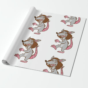 anti Nancy Pelosi rat funny Wrapping Paper