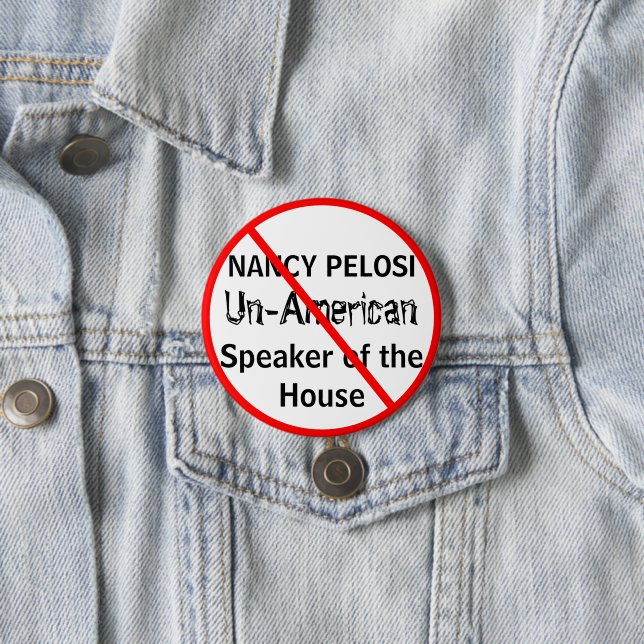Anti-Nancy Pelosi Speaker of the House Button (In Situ)