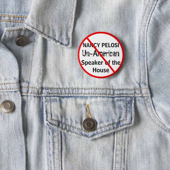 Anti-Nancy Pelosi Speaker of the House Button (In Situ)