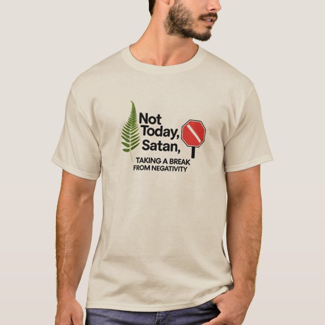 Anti-Negativity Statement Tee (Front)