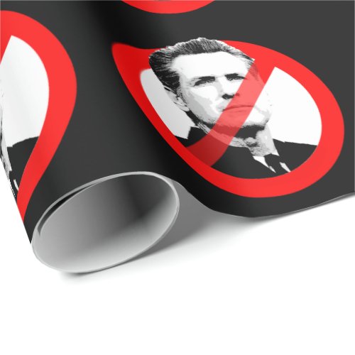 ANTI NEWSOM WRAPPING PAPER