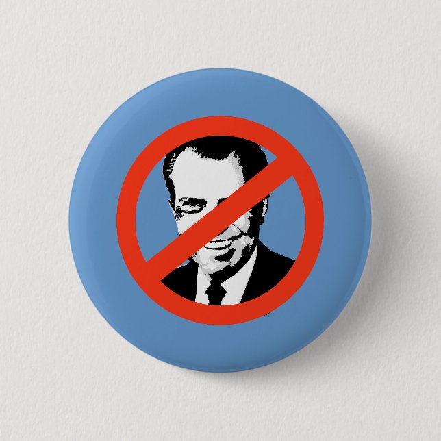 ANTI-NIXON: Anti-Richard Nixon Button (Front)