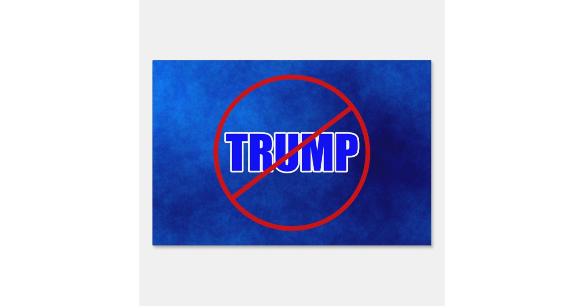 Anti No Trump 2020 President Election Yard Sign Zazzle Com