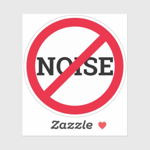 Anti Noise Sticker