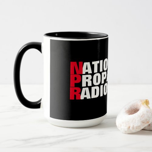 Anti NPR National Propaganda Radio Mug
