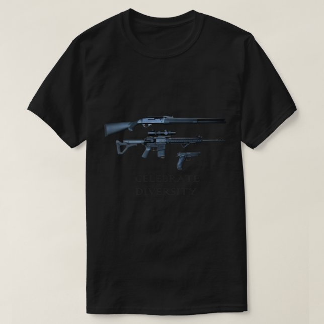 Anti NRA National Rifle Association T-Shirt (Design Front)