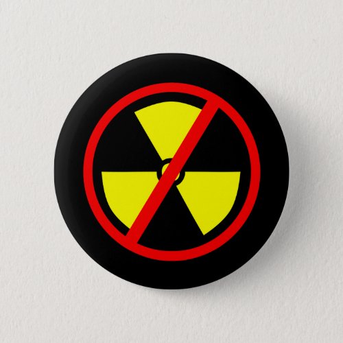 Anti_Nuclear Symbol Pinback Button