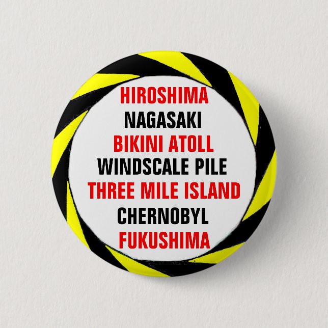 Anti-NUKE Pinback Button (Front)