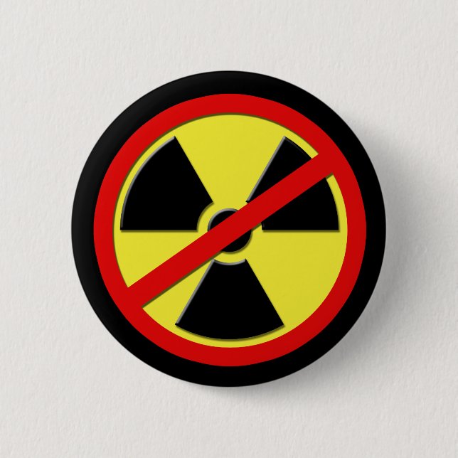 Anti Nukes Pinback Button (Front)