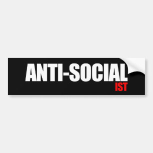 Anti-Obama - Anti-Socialist Bumper Sticker