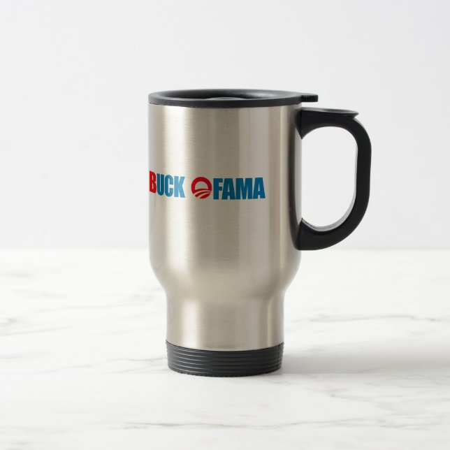 Anti-Obama - Buck Ofama Travel Mug (Right)