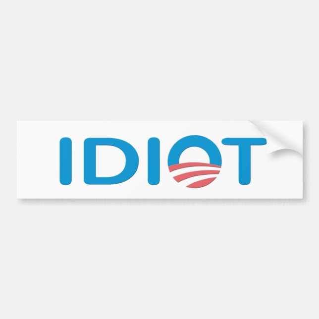 Anti Obama Bumper Sticker (Front)