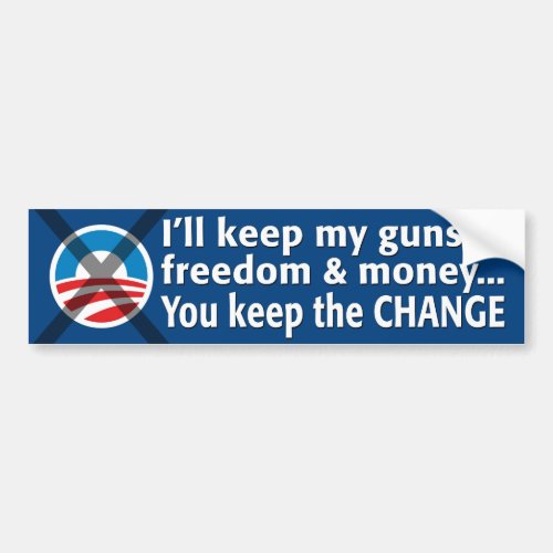 Anti_Obama Bumper Sticker