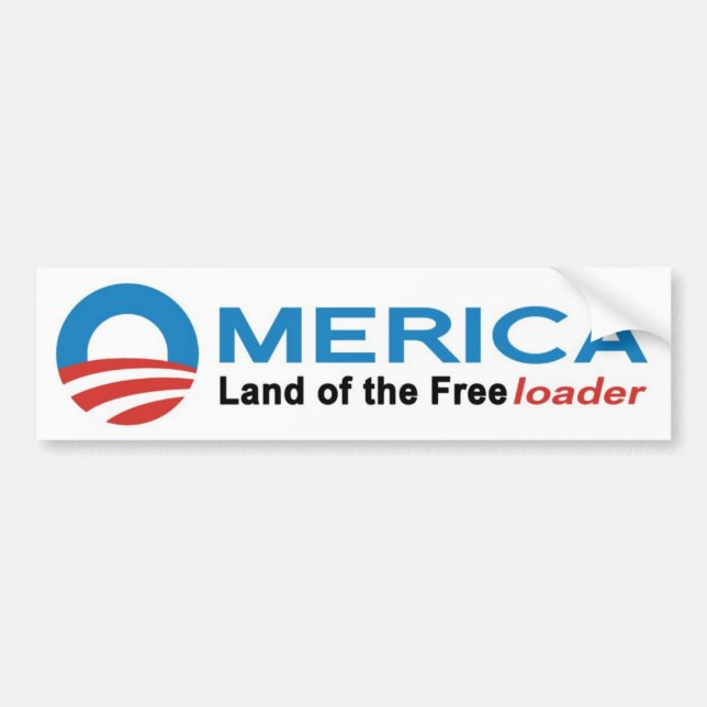 Anti Obama Bumper Sticker - Omerica (Front)