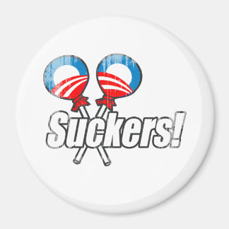 Anti-Obama Bumpersticker - Suckers Faded.png Magnet