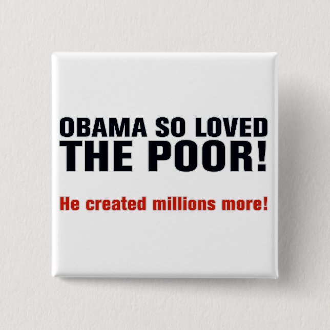 Anti Obama Button (Front)