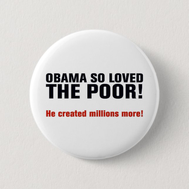 Anti Obama Button (Front)