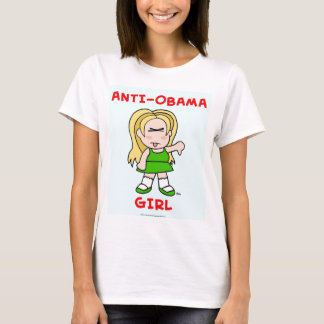 Anti-Obama Girl T-Shirt