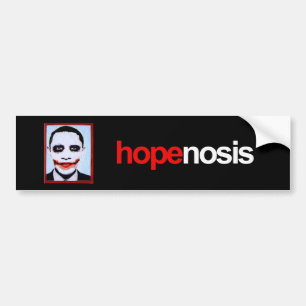 Anti-Obama - hopenosis Bumper Sticker