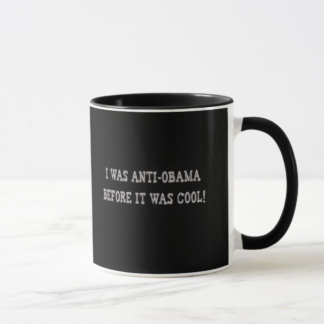 Anti-Obama Humor Mug (Right)