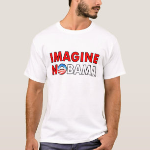 anti Obama "Imagine Nobama" T-shirt