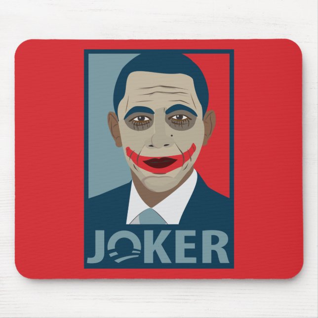 Anti-Obama Joker Mouse Pad (Front)