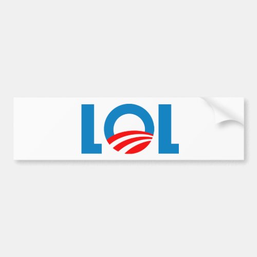 Anti_Obama _ LOL Bumper Sticker