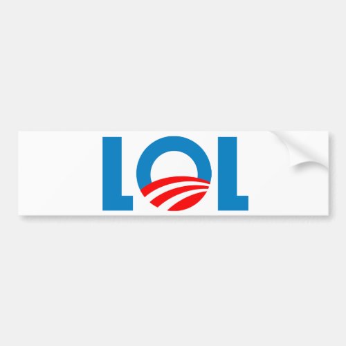 Anti_Obama _ LOL Bumper Sticker