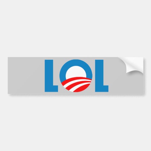 Anti_Obama _ LOL Bumper Sticker