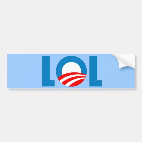 Anti_Obama _ LOL Bumper Sticker