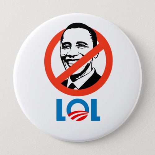Anti_Obama _ LOL Pinback Button