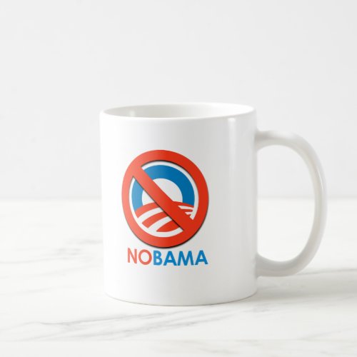 ANTI_OBAMA _ NOBAMA COFFEE MUG