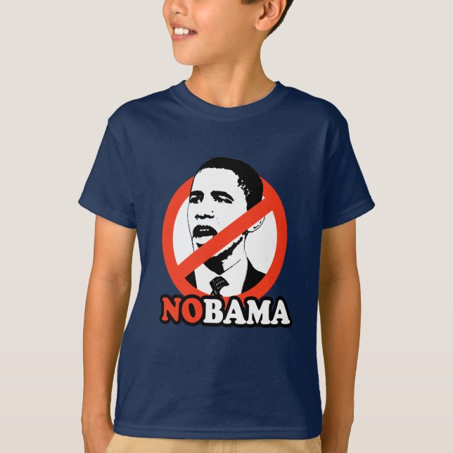 ANTI-OBAMA / NOBAMA T-SHIRT (Front)