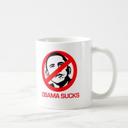 Anti_Obama _ Obama Sucks Coffee Mug