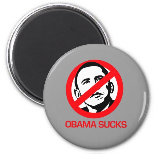 Anti_Obama _ Obama Sucks Magnet