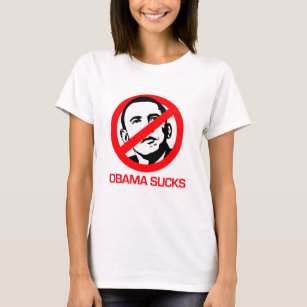 Anti-Obama - Obama Sucks T-Shirt