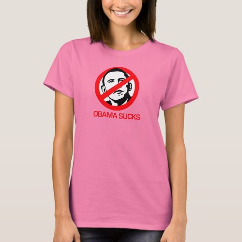 Anti_Obama _ Obama Sucks T_Shirt