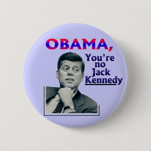 anti-Obama Pinback Button (Front)