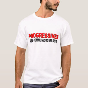 anti Obama "Progressives Commies" T-shirt