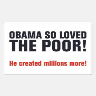 Anti Obama Rectangular Sticker
