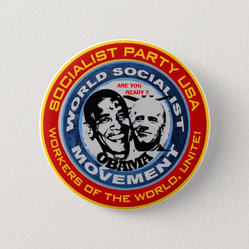anti obama socialist jugate button