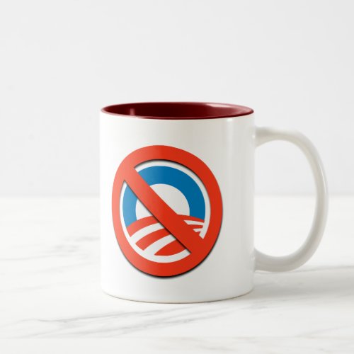 Anti_Obama T_shirts Buttons Stickers Two_Tone Coffee Mug