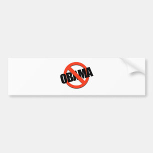 ANTI-OBAMA TEE BUMPER STICKER