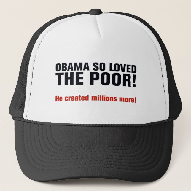 Anti Obama Trucker Hat (Front)