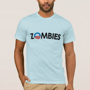 Anti-Obama - Zombies black T-Shirt