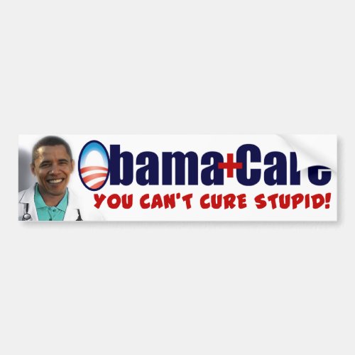 Anti ObamaCare Bumper Sticker