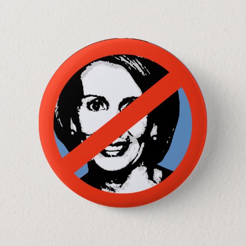 ANTI_PELOSI ANTI_Nancy Pelosi Pinback Button