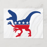 Anti-Politics Patriotic T-Rex