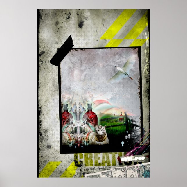 anti-pop creation poster (Front)